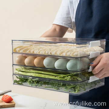 Storage Box Kitchen Can Be Superimposed With Lid